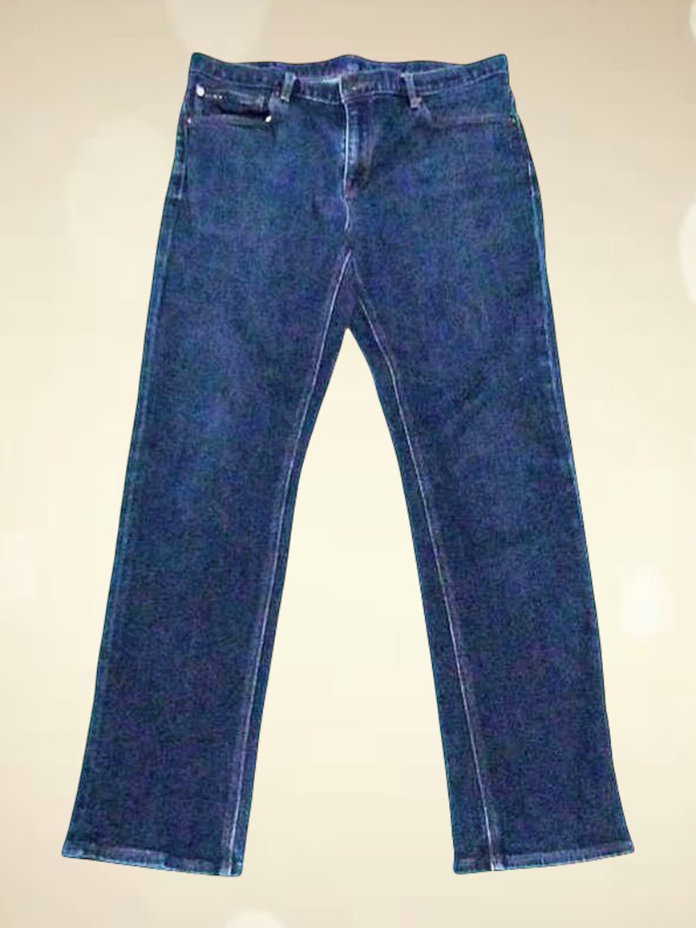 Michael Kors  Sz 32 men jeans dark blue denim straight leg